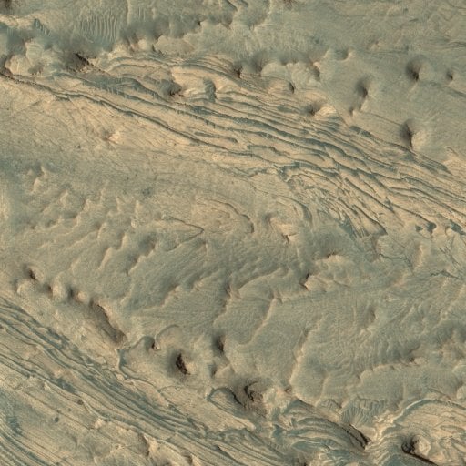 HiRISE detail crop